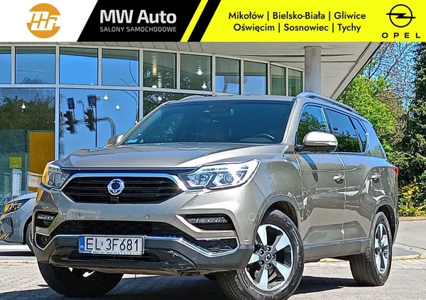 śląskie SsangYong REXTON cena 94900 przebieg: 240000, rok produkcji 2017 z Józefów